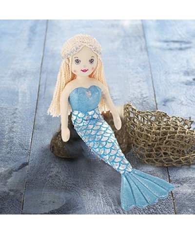 Girls Mermaid Doll Shelly with Pinkalicious and Aqua The Mini-Mermaid Book w/Stickers & Gift Tag for Girls who Love Mermaid A...