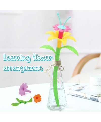 Stacking Flower Garden Building STEM Toys Gardening Pretend Gift for Girls Educational Activity for Preschool Children Age 3 ...