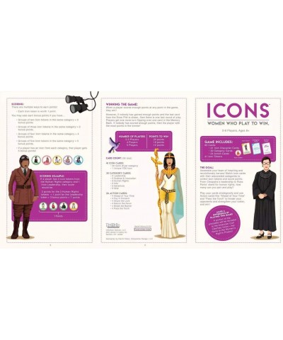 Icons – Women Who Play to Win! $28.14 Board Games