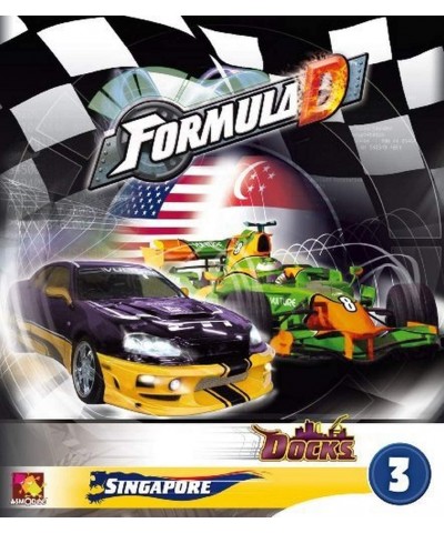 Formula D Board Game Singapore - Docks EXPANSION | Race Car Strategy Game | Fun Auto Racing Game for Adults and Kids | Ages 8...