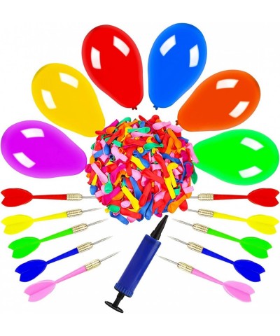 Dart Balloon Game Set Includes 500 Balloons & 10 Darts Plus Pump - Exciting Outdoor Game for Adults Best Carnival Birthday Pa...