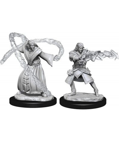 Dungeons & Dragons Nolzur's Marvelous Unpainted Miniatures: Elf Wizard (Male) $15.67 Board Games