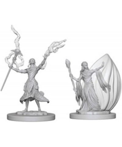 Dungeons & Dragons Nolzur's Marvelous Unpainted Miniatures: Elf Wizard (Male) $15.67 Board Games