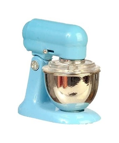 Dollhouse Food Mixer Blue Modern Miniature Kitchen Accessory 1:12 Scale $42.56 Dollhouse Accessories