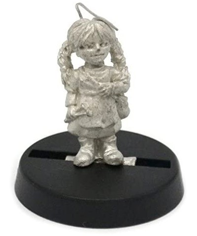 Stonehaven Dwarf Girl Miniature Figure (for 28mm Scale Table Top War Games) - Made in USA $17.21 Game Accessories