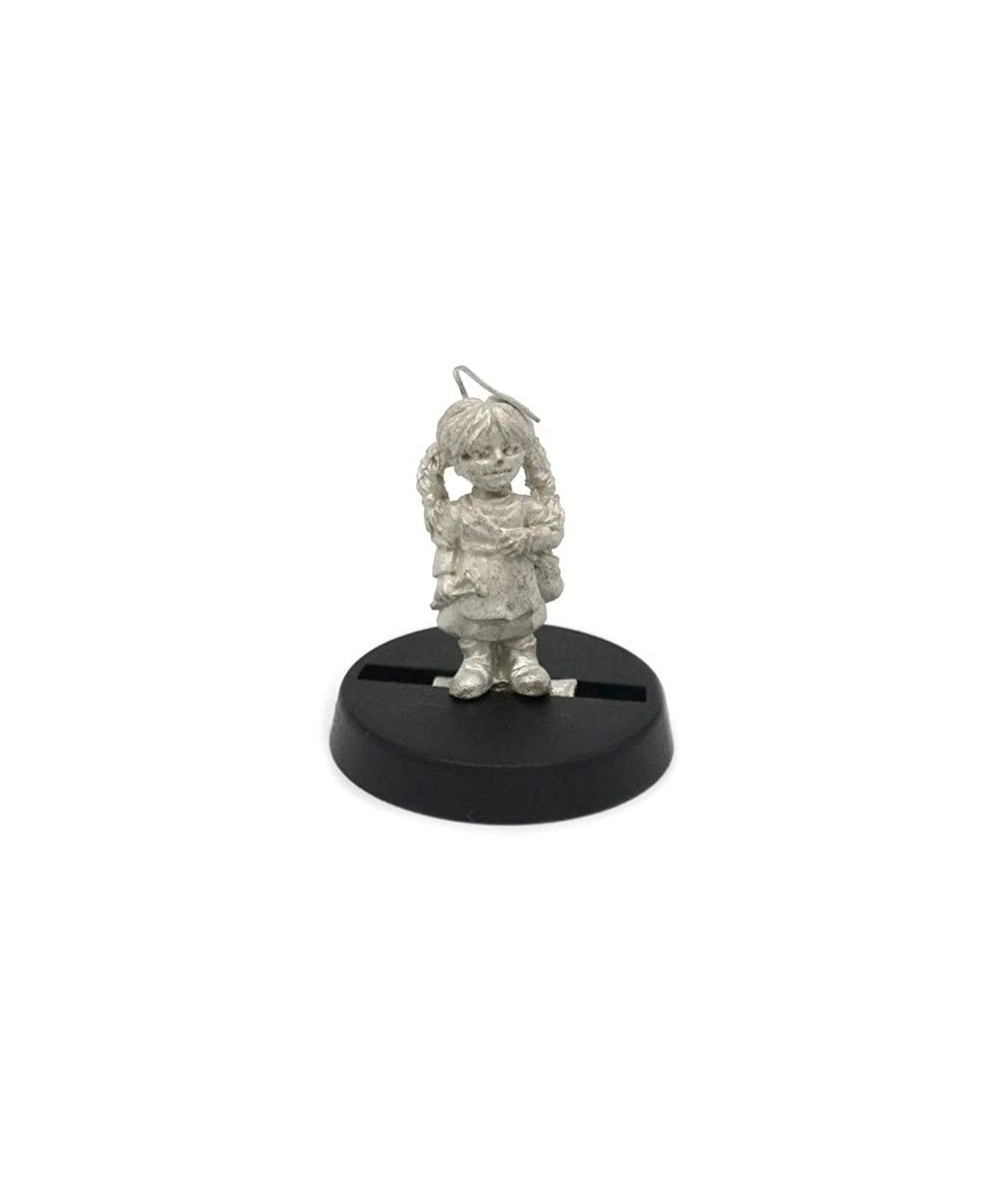 Stonehaven Dwarf Girl Miniature Figure (for 28mm Scale Table Top War Games) - Made in USA $17.21 Game Accessories