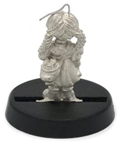 Stonehaven Dwarf Girl Miniature Figure (for 28mm Scale Table Top War Games) - Made in USA $17.21 Game Accessories