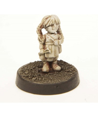 Stonehaven Dwarf Girl Miniature Figure (for 28mm Scale Table Top War Games) - Made in USA $17.21 Game Accessories