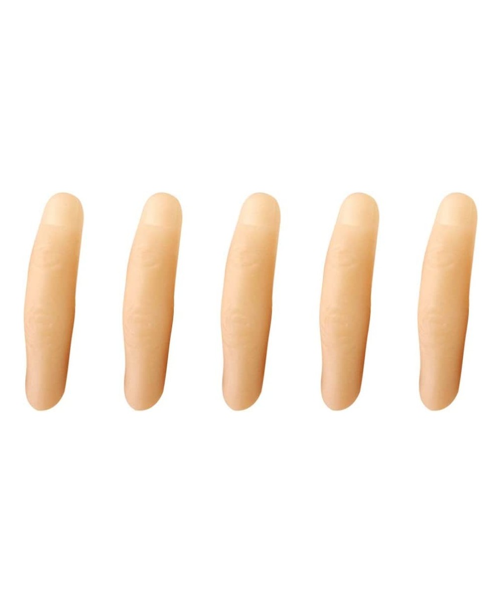 5Pcs Halloween Fake Finger Soft Thumb Tip Magic Trick Finger Stage Show Prop Prank Toy $17.18 Magic Kits & Accessories