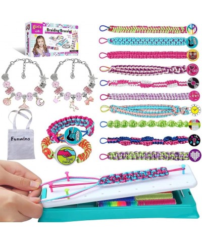 Friendship Bracelet Making Kit for Girls - Arts and Crafts Jewelry Making Toys for 5 6 7 8 9 10 11 12 Years Old Gifts for Kid...