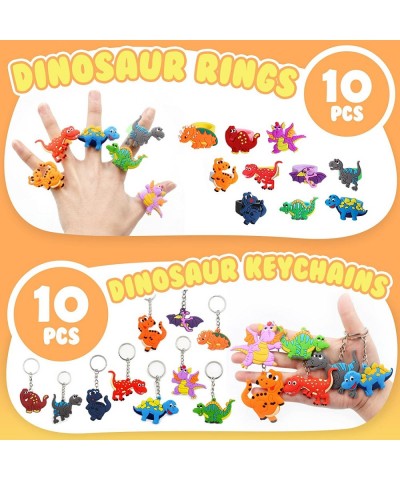 120Pcs Dinosaur Party Favors Set with Gift Bag Ideal Gift for Carnival Prizes Prize Box Gift Pinata Goodie Bag Stuffers Dino ...