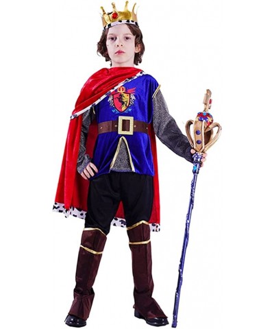 Halloween Clothes for Boys red Devil Clothes King Clothes Funky Punk Droll Clothes Boy's Costume for Festival $32.66 Kids' Co...