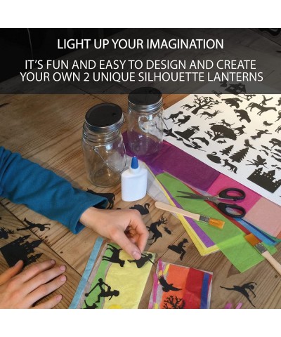 Lantern Craft KIT – Arts and Crafts Gift/Activity/Projects/Party for Girls/Boys/Kids/Teens. DIY Make Your Own Silhouette Lant...