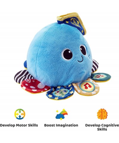 Octopus Plush Animal Toy - Educational Cute Plushies for Learning ABC Numbers Nursery Rhymes - Octopus Plush Sensory Toy for ...