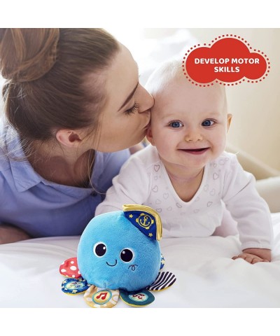 Octopus Plush Animal Toy - Educational Cute Plushies for Learning ABC Numbers Nursery Rhymes - Octopus Plush Sensory Toy for ...