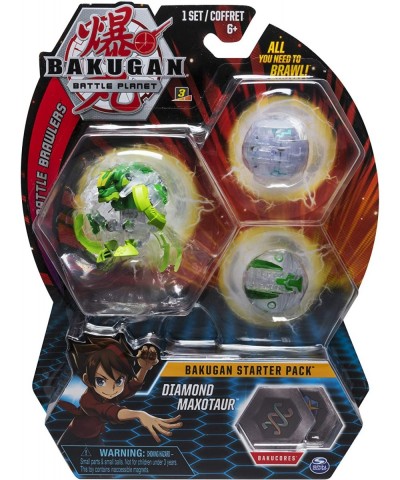 Starter Pack 3-Pack Diamond Maxotaur Collectible Transforming Creatures for Ages 6 and Up $58.42 Action Figures