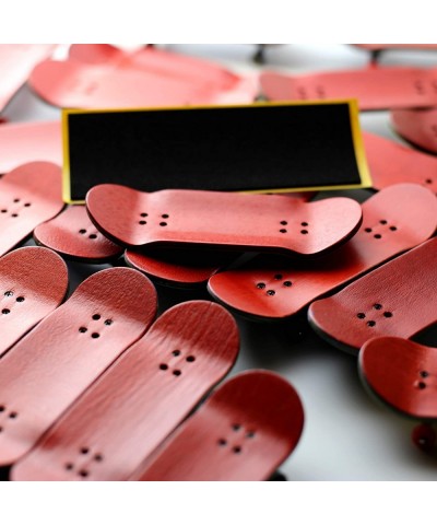 X Fingerbird PRO 6-Layer Bamboo Handmade Fingerboards Deck (King of Skate Red 100x33mm Deck) $31.78 Finger Toys