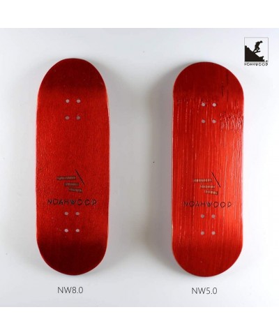 X Fingerbird PRO 6-Layer Bamboo Handmade Fingerboards Deck (King of Skate Red 100x33mm Deck) $31.78 Finger Toys