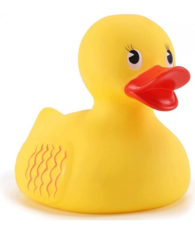 10" Jumbo Classic Yellow Rubber Duck Bathtime Toy | Floating Fun Pool Preschool Bathtub Toy | Giant Flexible Large Yellow Duc...