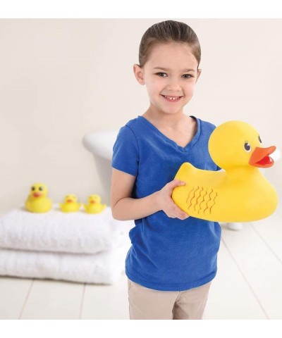 10" Jumbo Classic Yellow Rubber Duck Bathtime Toy | Floating Fun Pool Preschool Bathtub Toy | Giant Flexible Large Yellow Duc...