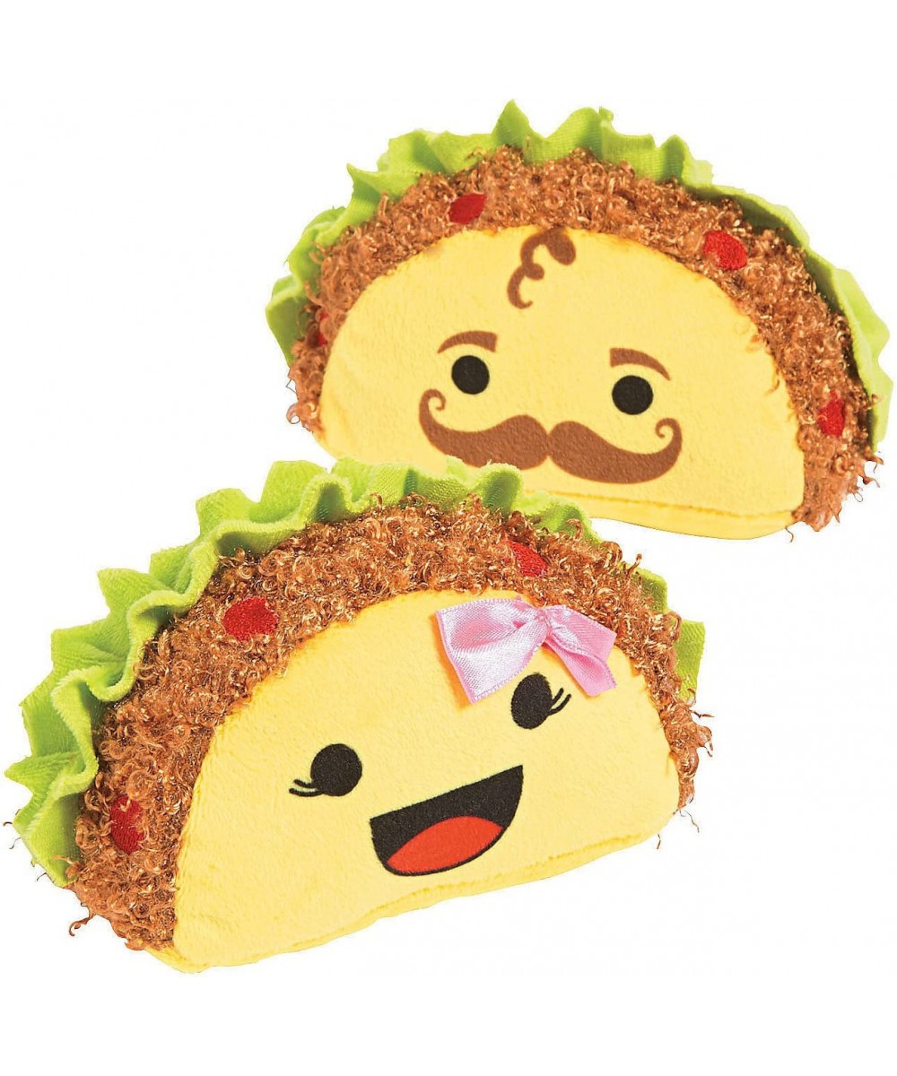 Fiesta Plush Tacos (Set of 12) Cinco de Mayo Toys and Favors $44.72 Plush Figure Toys