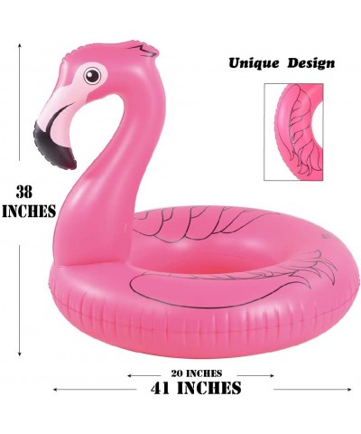 Flamingo Float Inflatable Flamingo Pool Float Tube for Party 41 Inches Pink Flamingo Float for Ages 9+ $40.78 Swimming Pool &...