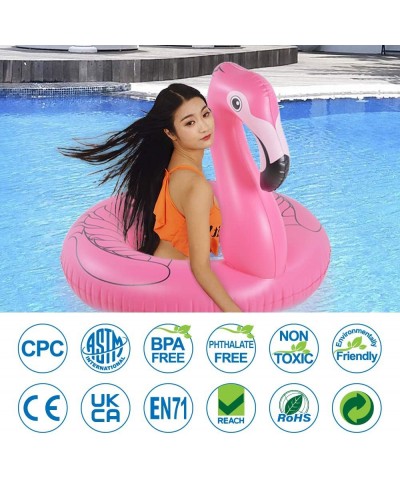 Flamingo Float Inflatable Flamingo Pool Float Tube for Party 41 Inches Pink Flamingo Float for Ages 9+ $40.78 Swimming Pool &...