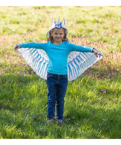 Fabric Unicorn Wings for Kids' Dress Up Imaginative Play 46" Wingspan Rainbow $59.98 Kids' Costumes