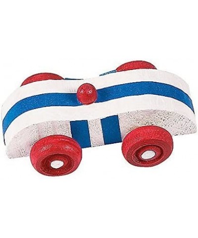 Unfinished Paintable Wooden Cars Set of 12 - DIY Toys and Wood Crafts for Kids Party Favors and Activities $23.79 Kids' Drawi...