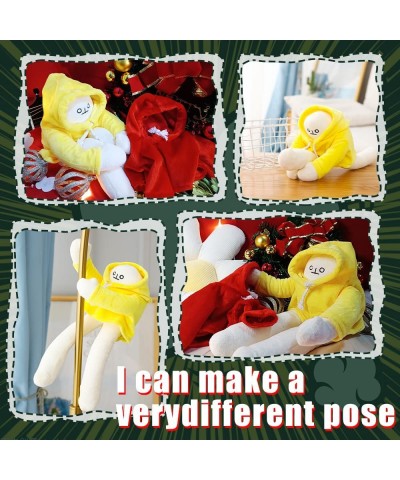 Plush Banana Man Doll Weird Plush Banana Stuffed Animals Doll with Magnet Creative Stuffed Toy Funny Changeable Plush Pillow ...