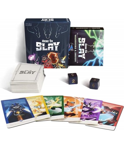 Here to Slay Base Game and Expansion Pack - Heroes vs. Dangerous Monsters Card Game - Strategy Card Games for Teens and Adult...