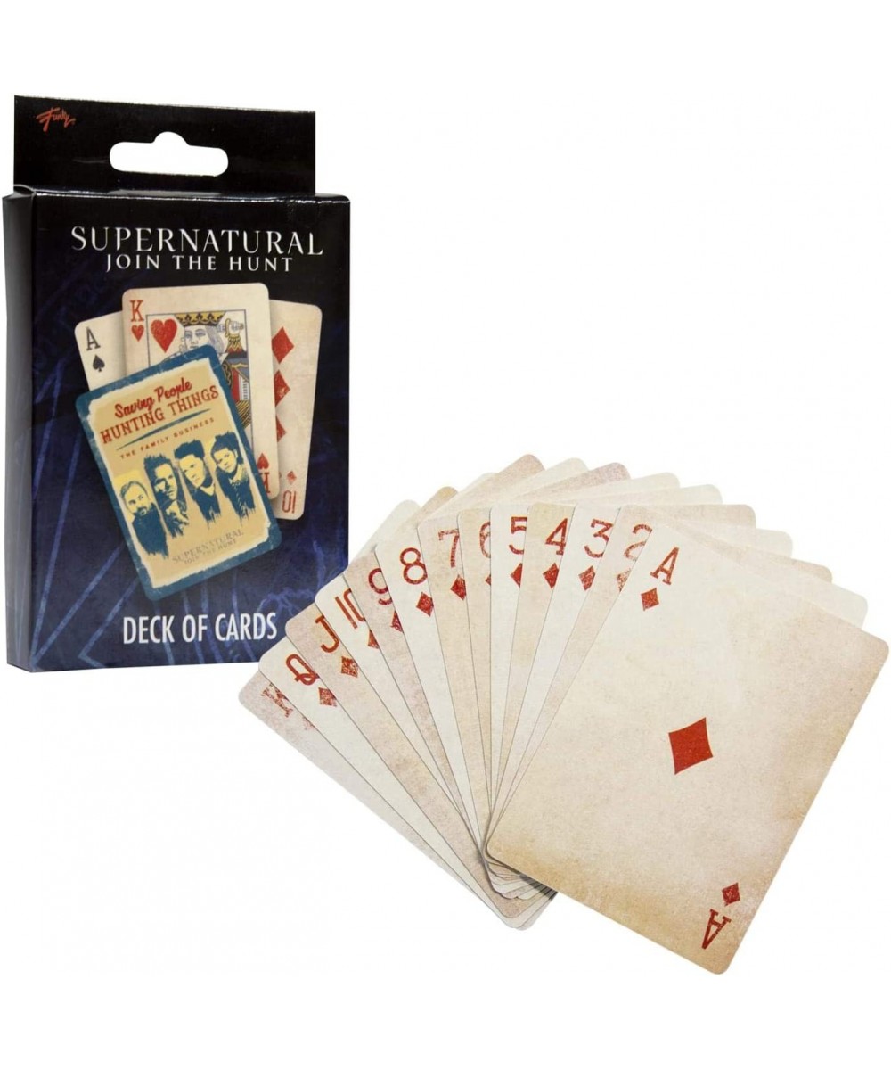 Supernatural Collectibles | Supernatural Playing Cards | TV Series Merchandise $25.15 Card Games