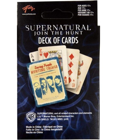 Supernatural Collectibles | Supernatural Playing Cards | TV Series Merchandise $25.15 Card Games