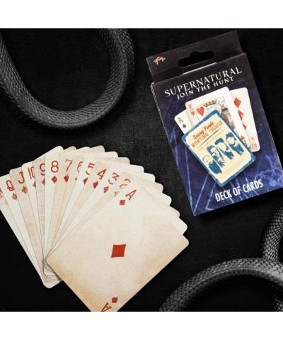 Supernatural Collectibles | Supernatural Playing Cards | TV Series Merchandise $25.15 Card Games