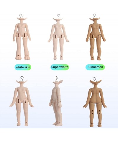 New 1/12BJD Doll Body for GSC Head OB11 Doll Replace Body with Animal Body Accessories Three Uses Action Figures (Cinnamon) $...