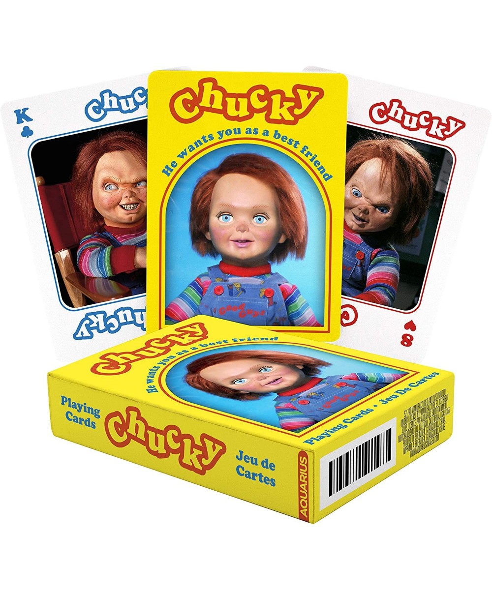 Chucky Playing Cards - Chucky Themed Deck of Cards for Your Favorite Card Games - Officially Licensed Chucky Merchandise & Co...