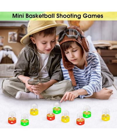 27 Pcs Mini Basketball Shooting Games Basketball Party Favors Supplies Decoration Simple Basketball Finger Board Game Handhel...