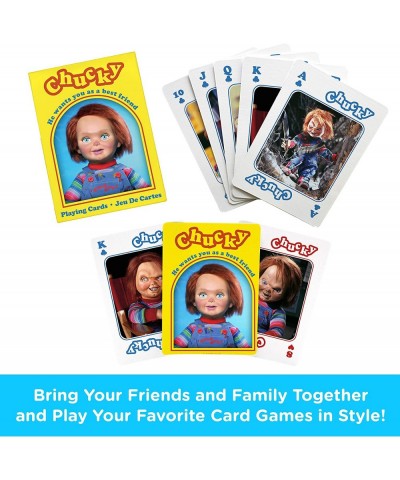 Chucky Playing Cards - Chucky Themed Deck of Cards for Your Favorite Card Games - Officially Licensed Chucky Merchandise & Co...