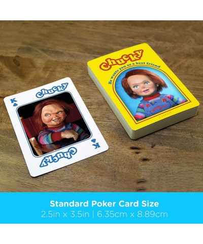 Chucky Playing Cards - Chucky Themed Deck of Cards for Your Favorite Card Games - Officially Licensed Chucky Merchandise & Co...