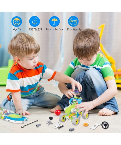 STEM Building Blocks Games Set Toys for 5 to 12 Year Old Kids 117 PCS Toddler Early Educational Car Model Kit for Boys & Girl...