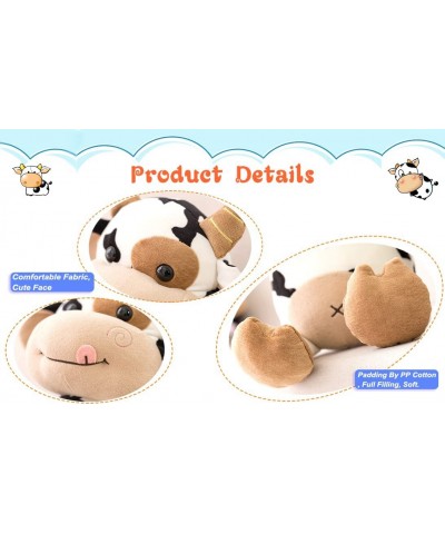 Cute Stuffed Animals Doll 16'' Soft Plush Cow Toy Gifts for Kids Toddler Birthday Valentines Christmas $26.10 Stuffed Animals...