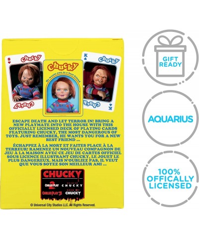 Chucky Playing Cards - Chucky Themed Deck of Cards for Your Favorite Card Games - Officially Licensed Chucky Merchandise & Co...