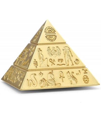 Egyptian Pyramid Fidget Spinner Desk Toy Metal Fidget Fingertip Spinner for Kids Adults Perfect for Stress Relief Anti Anxiet...