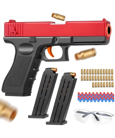 Toy Gun with Jump Mag Soft Bullets Toys Foam Blaster with 40 Pcs EVA Darts Shooting Games Education Toy for 6 7 8 9 14+ Kids ...