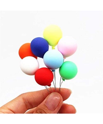 8 Pack 1:12 Dollhouse Miniature Furniture Accessories Colorful Simulated Balloons Handcraft Ornaments Doll House Furniture Mi...