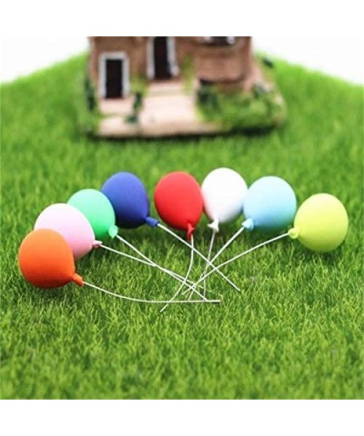 8 Pack 1:12 Dollhouse Miniature Furniture Accessories Colorful Simulated Balloons Handcraft Ornaments Doll House Furniture Mi...