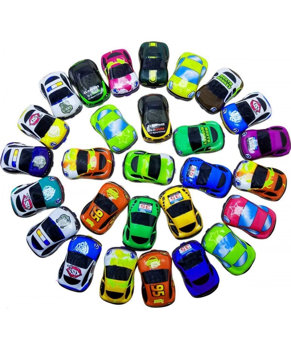 Pull Back Vehicles 30 Pack Friction Powered Pull Back Car Toys Vehicles and Racing cars Mini Car Toy For Kids Toddlers Boys P...