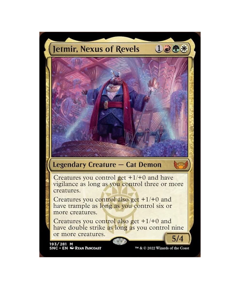 Magic: the Gathering - Jetmir Nexus of Revels (193) - Streets of New Capenna $15.80 Trading Cards & Accessories