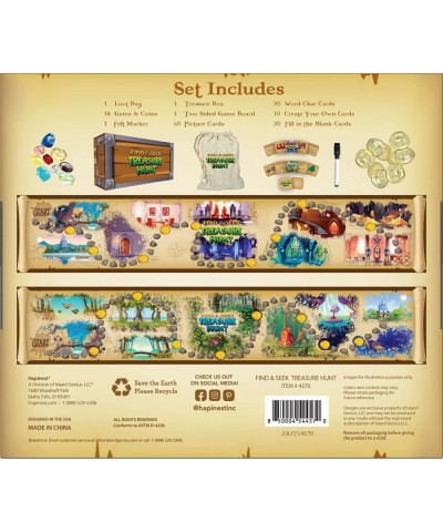 Find and Seek Treasure Hunt Family Board Game for Kids Toddler Ages 3 4 5 6 7 8 9 10 11 12 Years Old and Up - an Indoor Outdo...