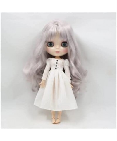 White Dress Cloth for 1/6 BJD Blythe Doll SD DOD DZ fit for 30 cm Doll $33.52 Doll Accessories